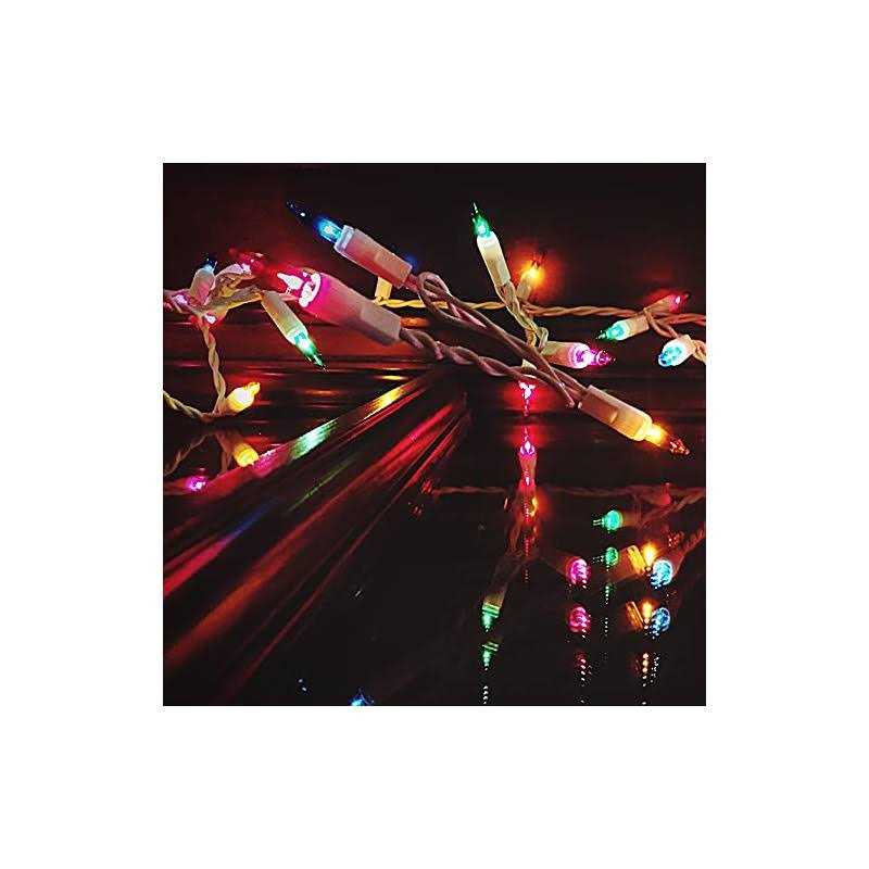 Lomotech Christmas Icicle Lights 18Ft 54 Drops 300 Count Incandescent Icicle Lights - Image 5