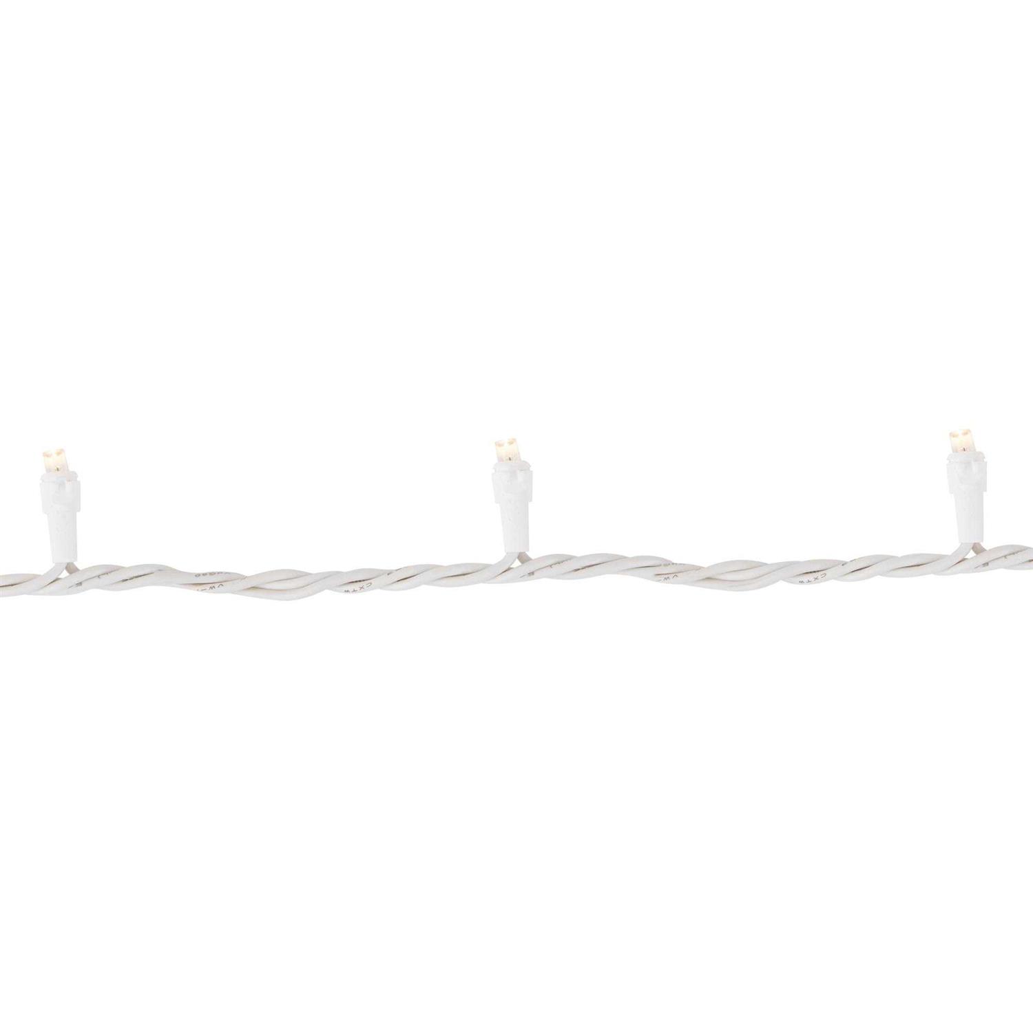 Northlight 100ct LED Wide Angle Christmas Lights Warm White - Image 5