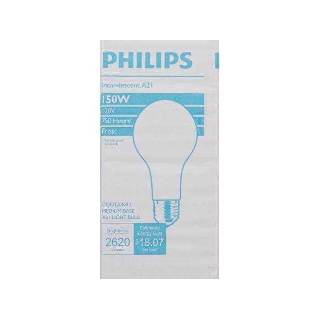 GE Light Bulb, Soft White, 150 Watts - Image 3