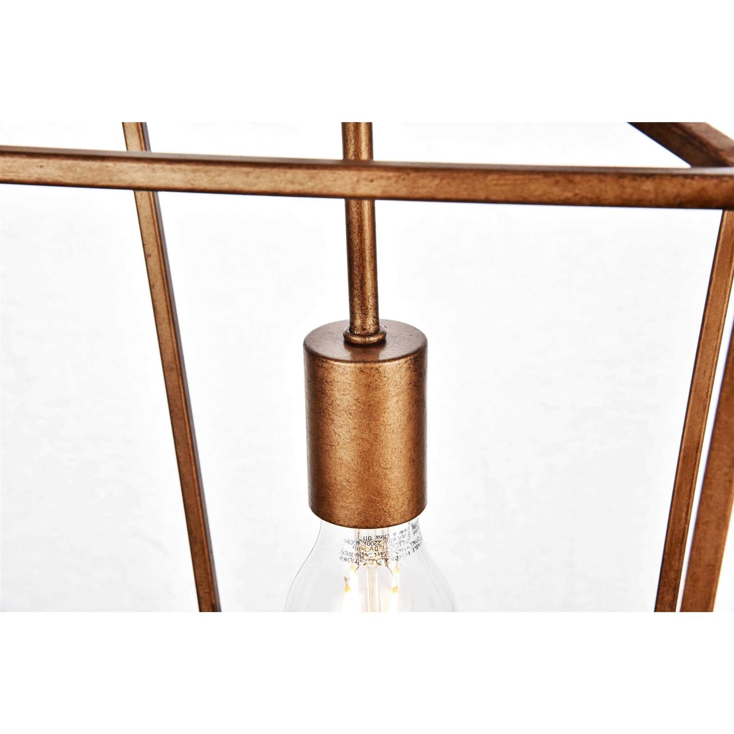 Elegant Lighting Maddox 1-Light Pendant LD6008D9G - Image 4