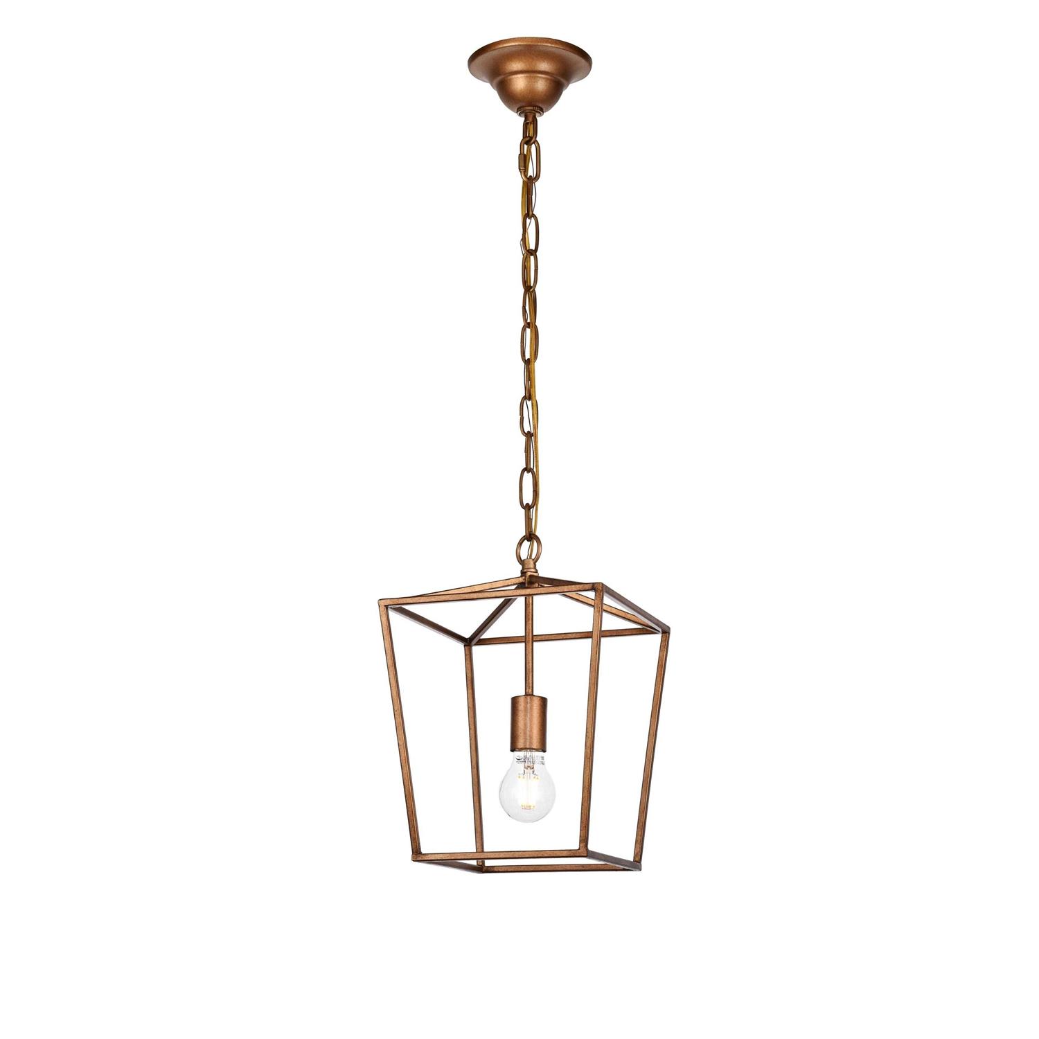 Elegant Lighting Maddox 1-Light Pendant LD6008D9G - Image 5