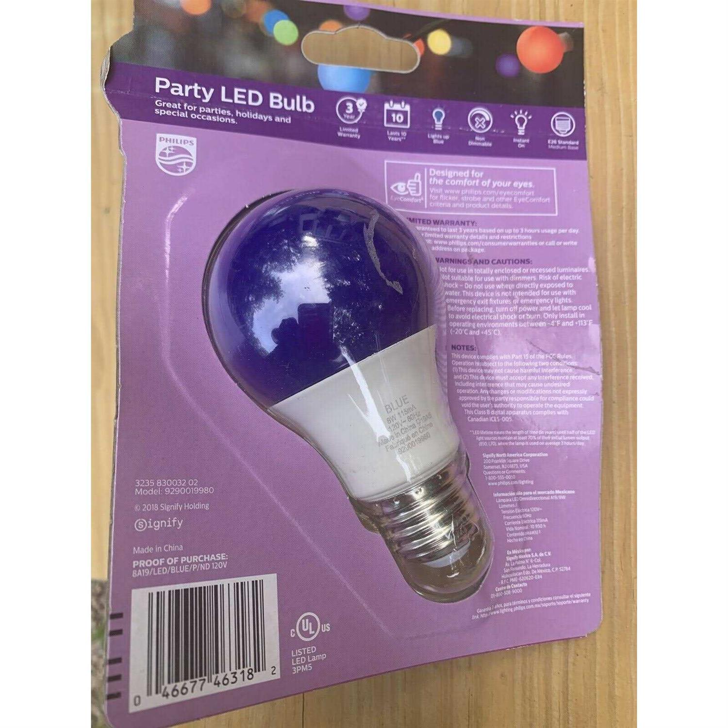 Philips Party A19 LED Bulb - Image 3