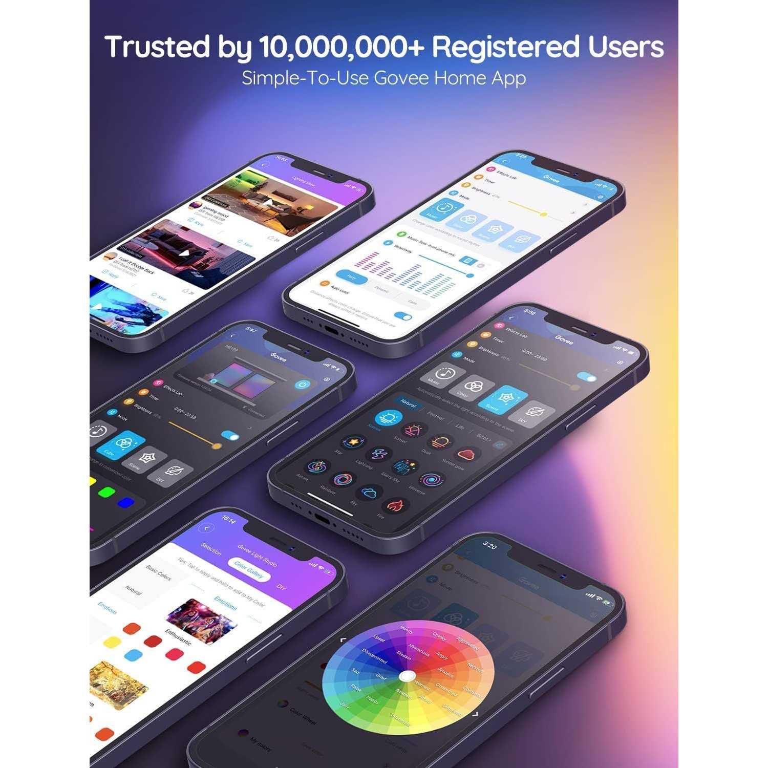 Govee Smart LED Strip Lights 32.8ft WiFi LED Light Strip Work with Alexa and - Image 3