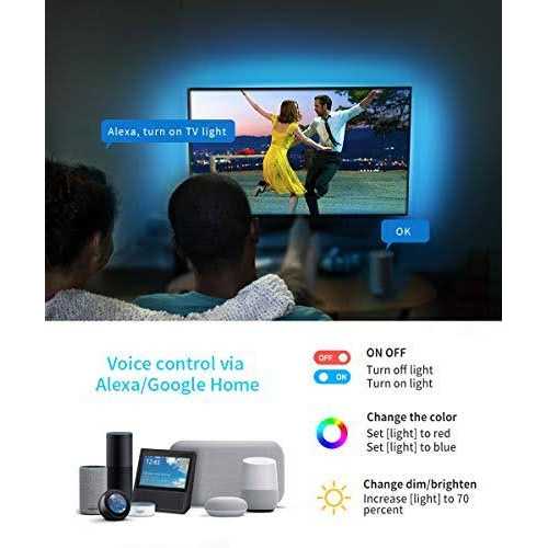 Govee Smart LED Strip Lights 32.8ft WiFi LED Light Strip Work with Alexa and - Image 4