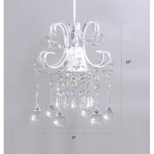Mini Style Crystal Chandelier Pendant Light - Image 3