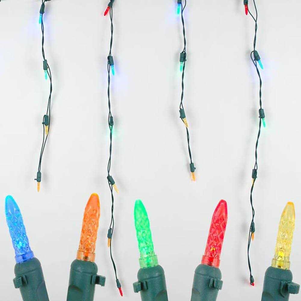 Novelty Lights M5 Christmas LED Icicle Light Set - Image 4
