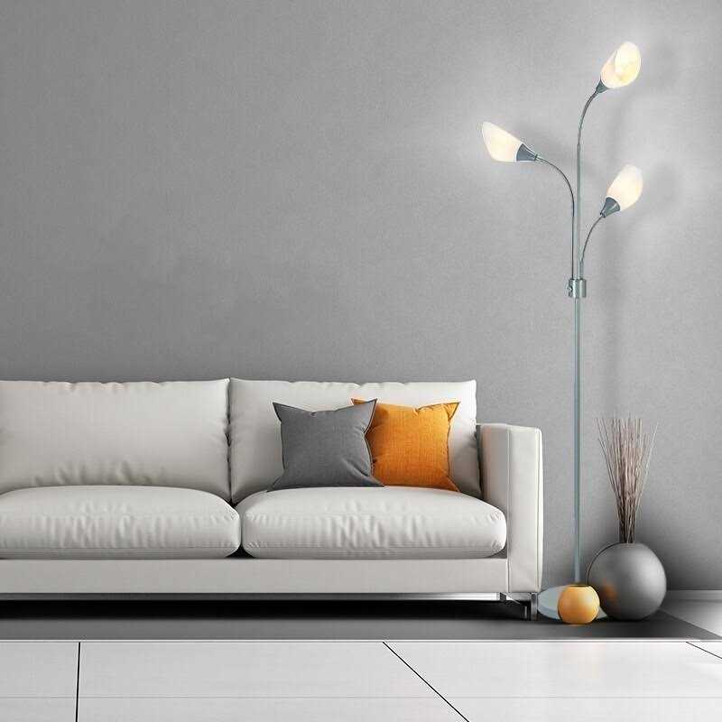 Porch & Den Culver 3-light Adjustable Head Floor Lamp - Image 3