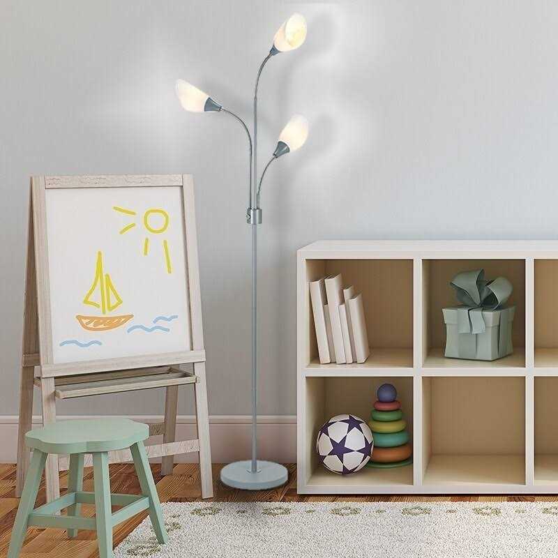 Porch & Den Culver 3-light Adjustable Head Floor Lamp - Image 5