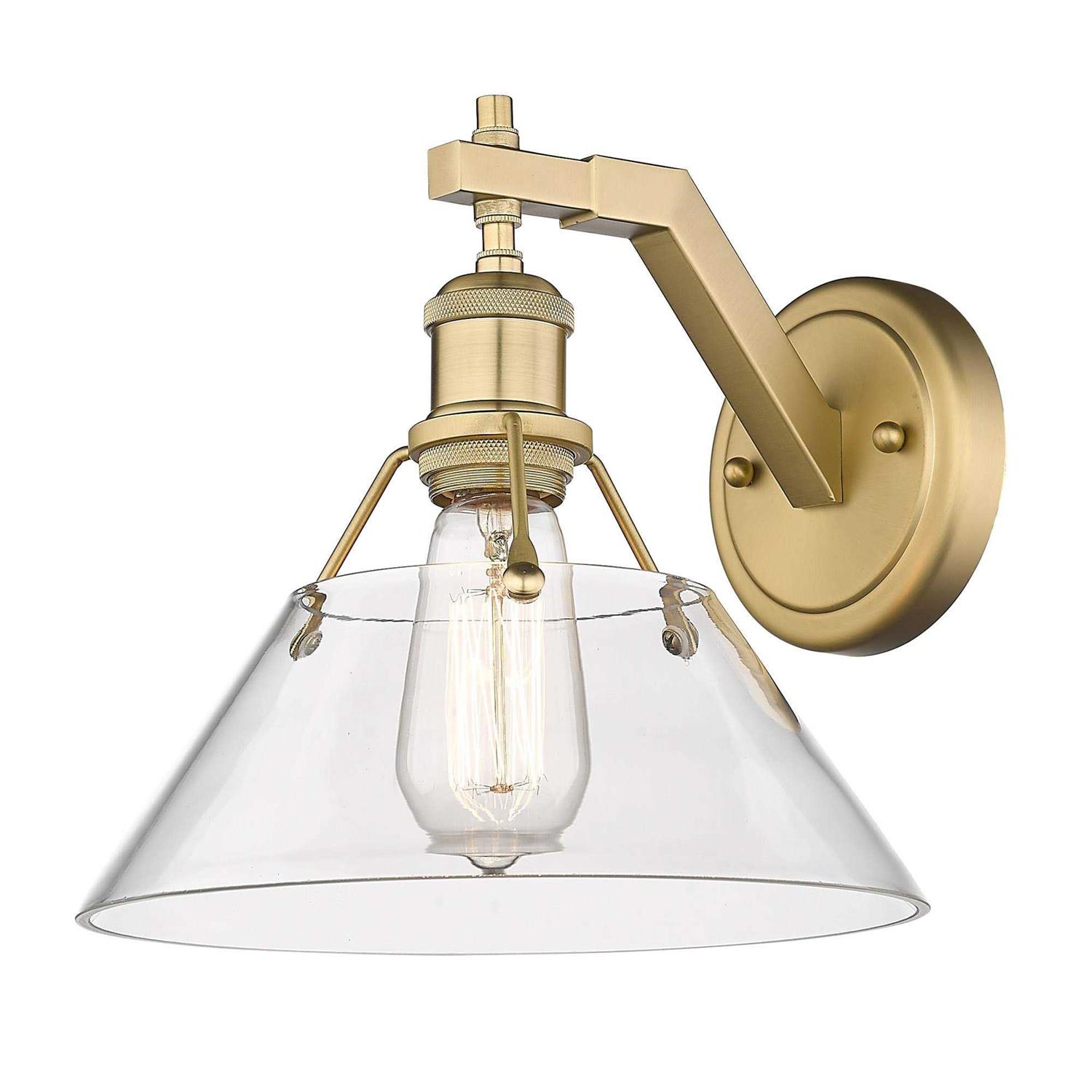 Golden Lighting Orwell 1 Light Wall Sconce 3306 - Image 4