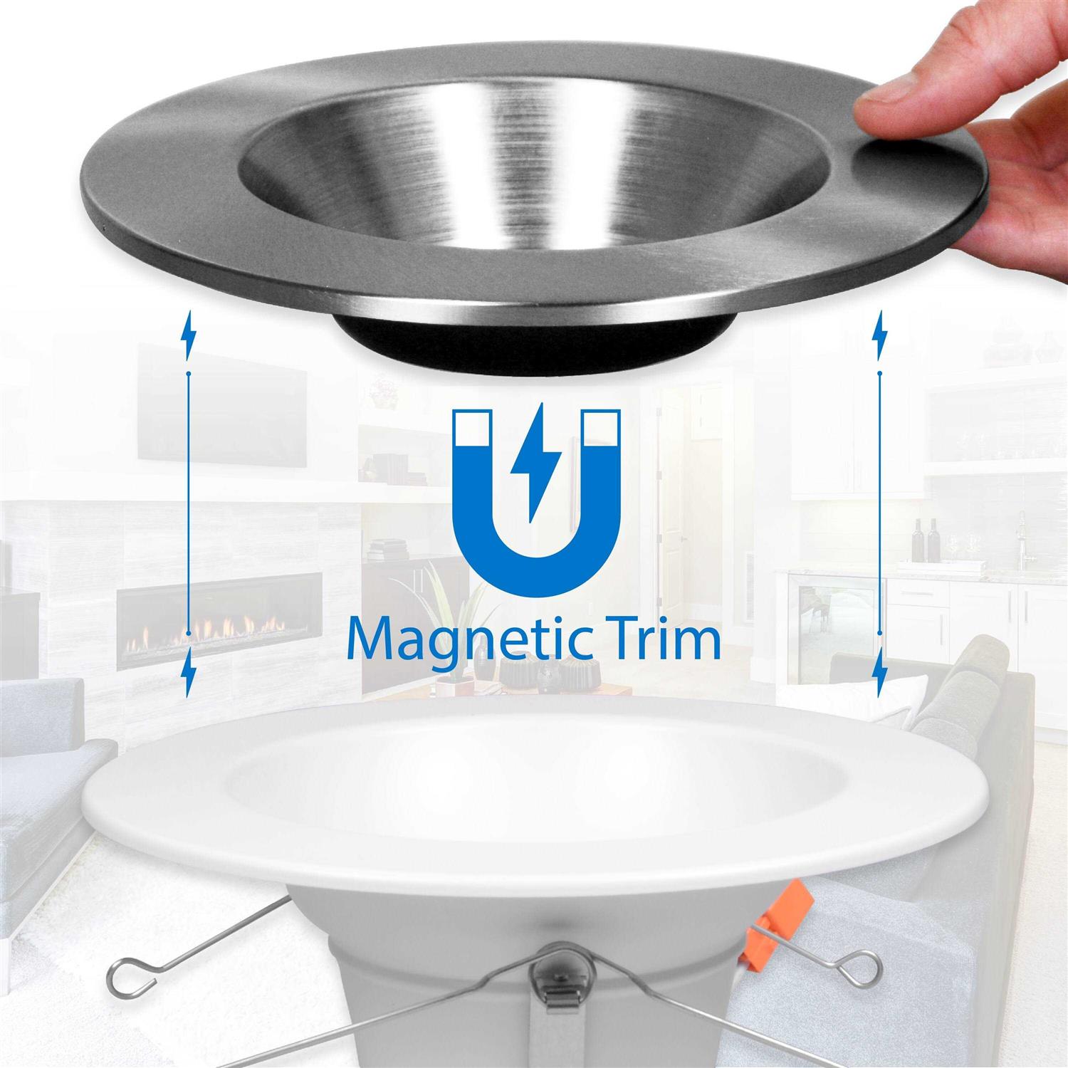 Nicor DLR56 5/6-inch 3000K Recessed LED Downlight - Image 4