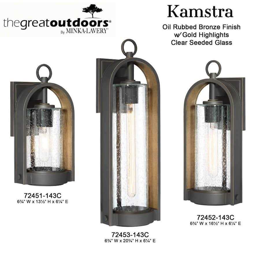 Minka Lavery Kamstra Outdoor Wall Light - Image 5