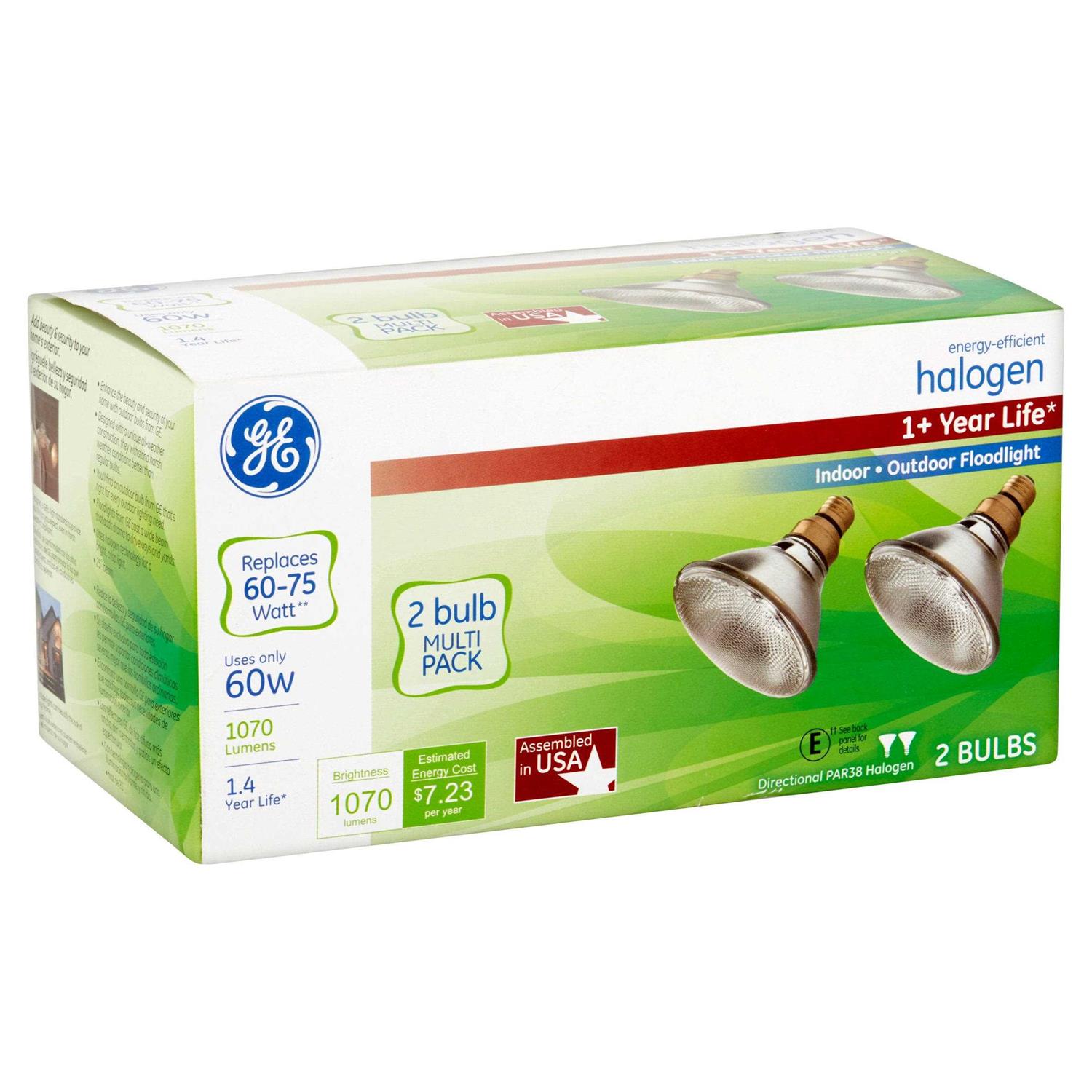 GE Energy-Efficient PAR38 Halogen Bulb - Image 3