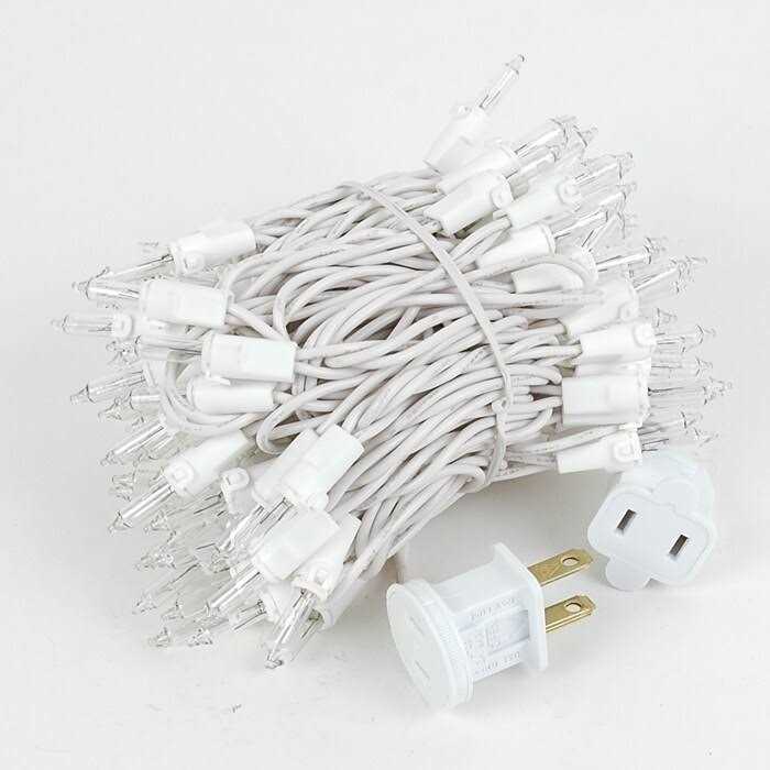 Novelty Lights Clear 100 Light Incandescent Mini Christmas String Lights - Image 3