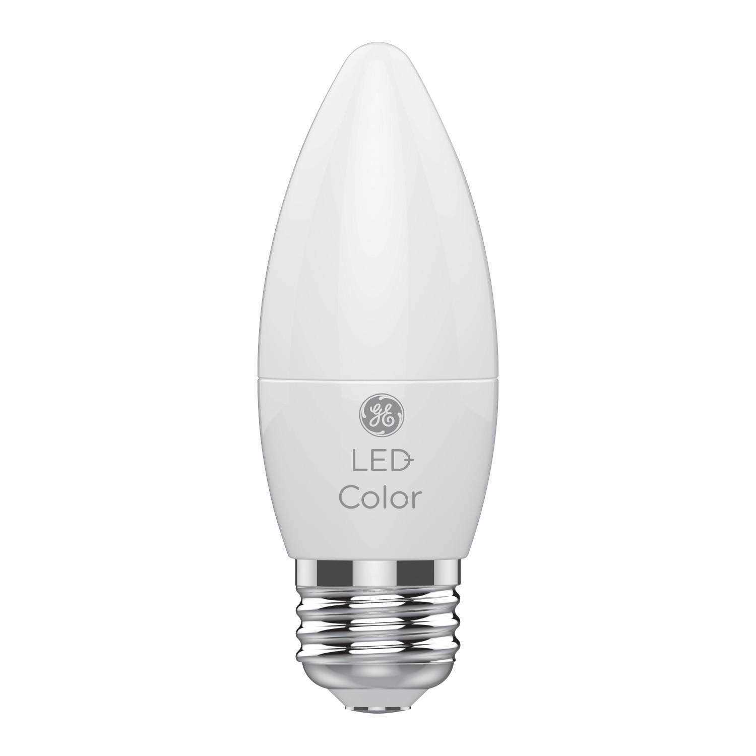general electric Ge 2pk Remote Included Led+ Decorative Color Changing Light Bulbs - Image 3