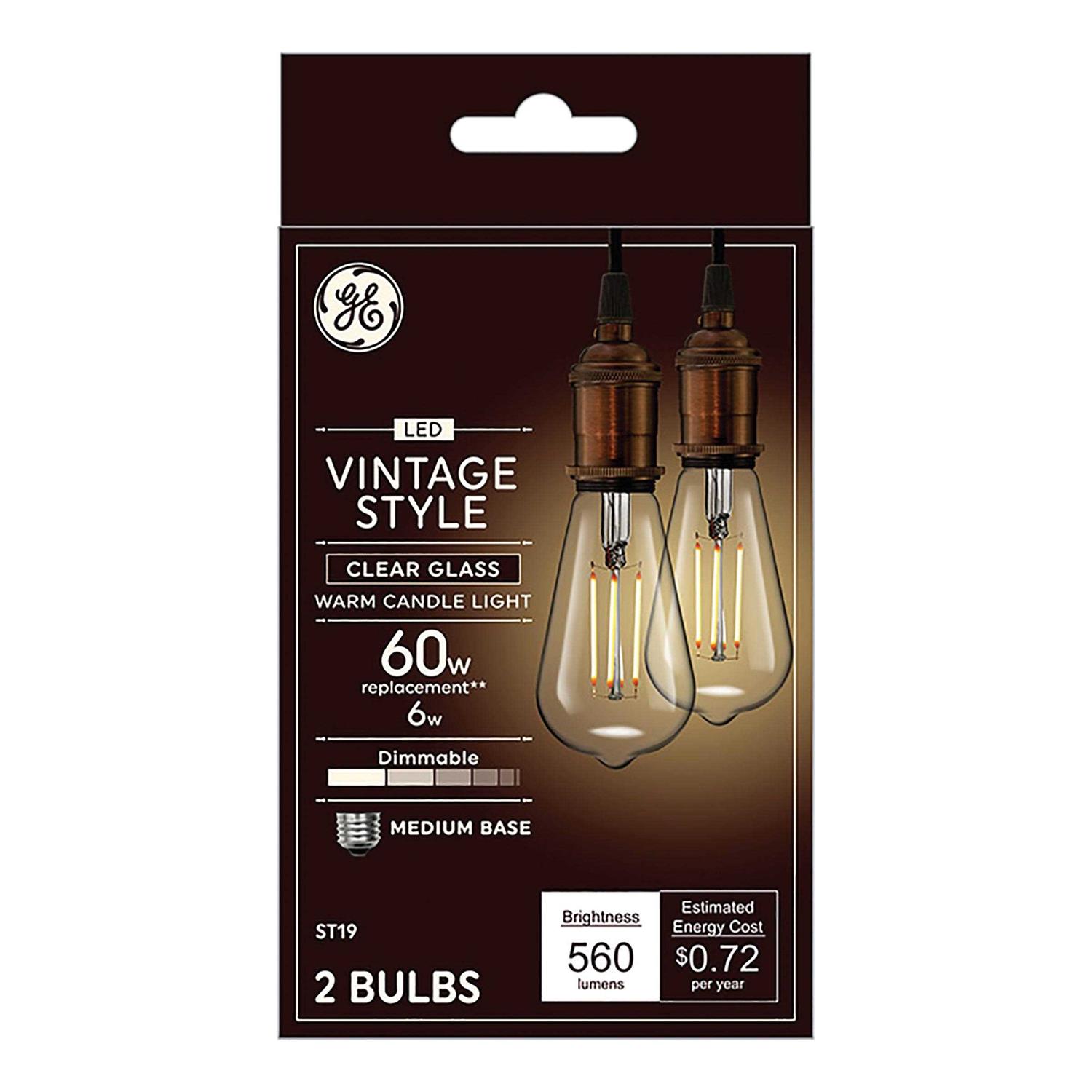 GE Light Bulbs LED Warm Candle Light - Image 5