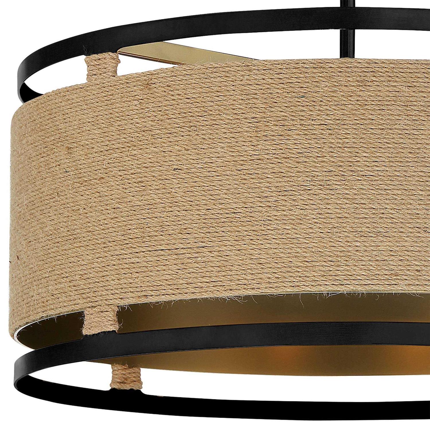 Minka-Lavery Windward Passage Four Light Semi Flush Mount 3869 - Image 5