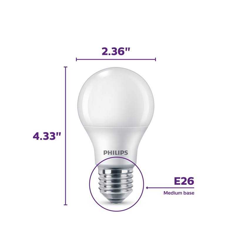 Philips A19 LED Light Bulb - Image 3