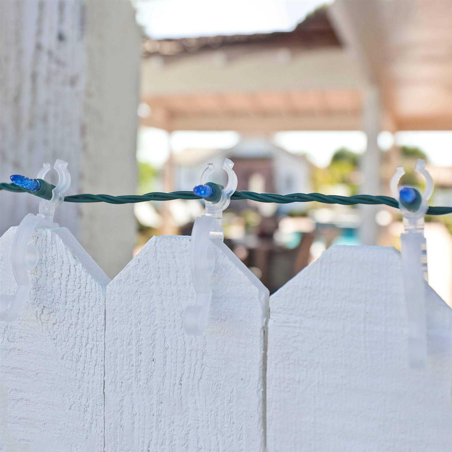 Northlight Bucket of 300 Clear Outdoor Universal Christmas Light Clips - Image 5