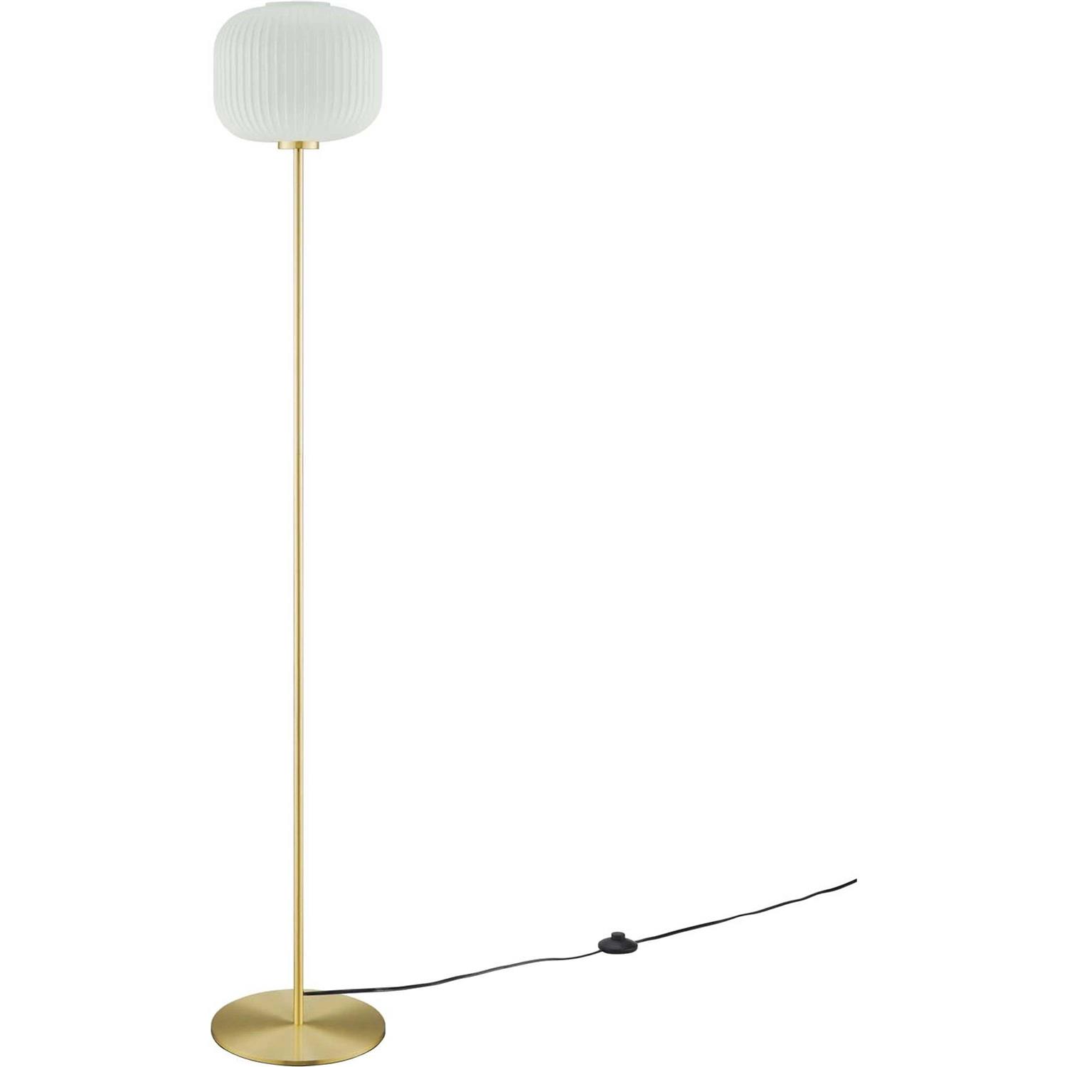 Modway Reprise Glass Sphere Glass and Metal Floor Lamp - Image 5