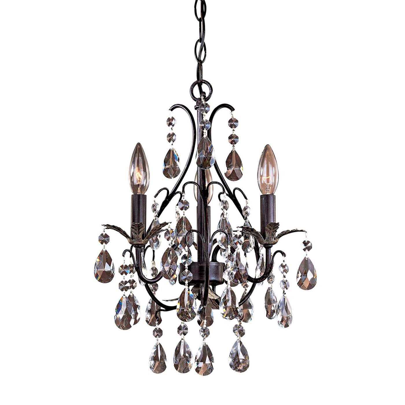 Minka Lavery-3122-301-Mini Chandelier 3 Light Castlewood - Image 3