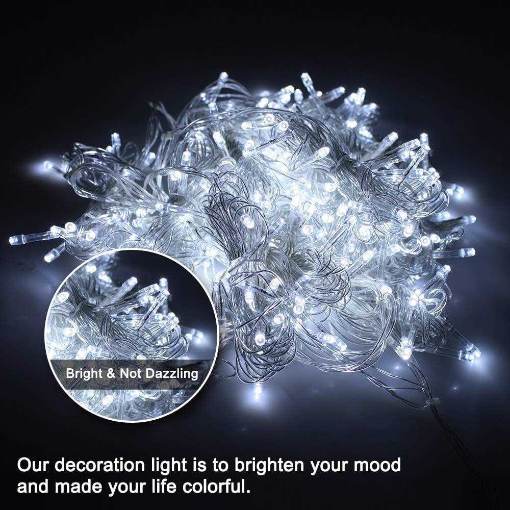 Ollny Net Lights Mesh Lights Outdoor 200 Led 9.8ft X 6.6ft Christmas Lights Waterproof Connectable 29V Plug In Fairy String Lights With 8 Modes For X - Image 5