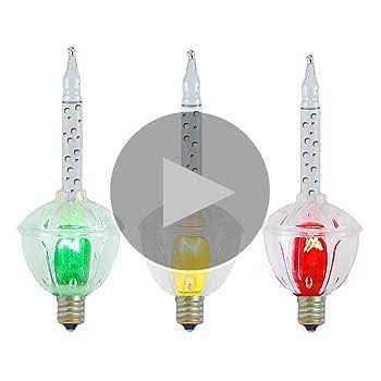 Novelty Lights Traditional Christmas Bubble Light Night Light Base - Image 3