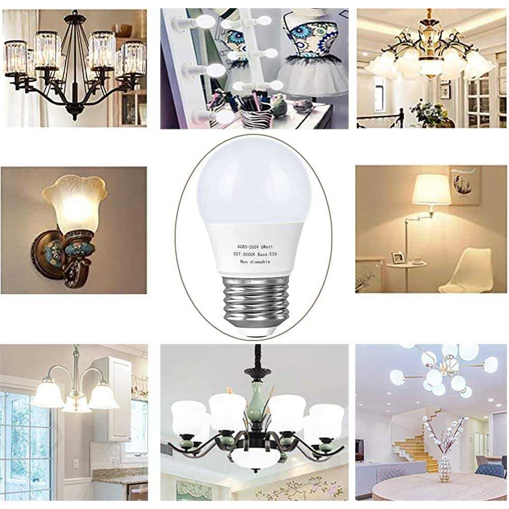 GOSCHE 6w A15 Led 60 watt equivalent Light Bulb - Image 3