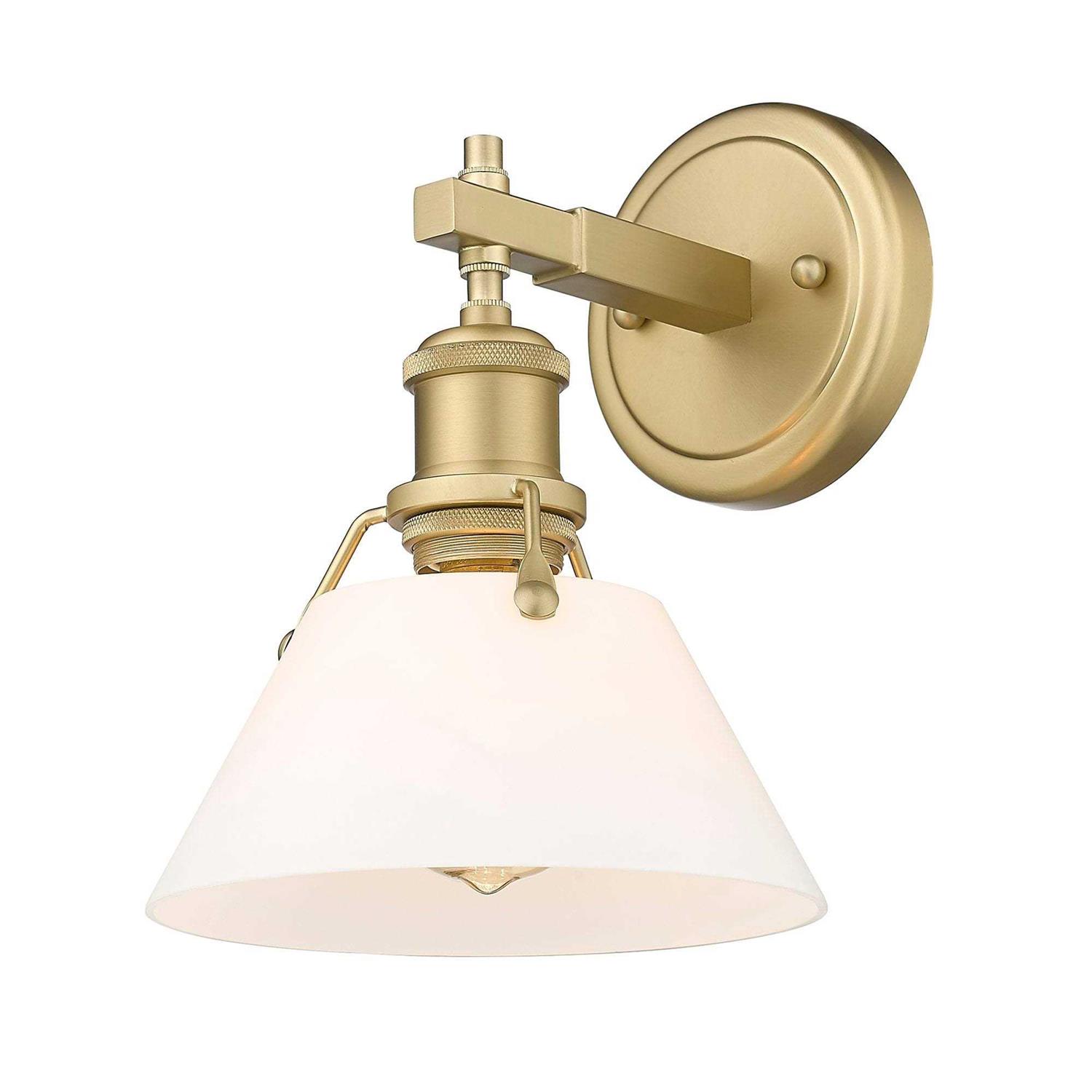 Golden Lighting Orwell 1 Light Bath Vanity 3306-BA1 - Image 3