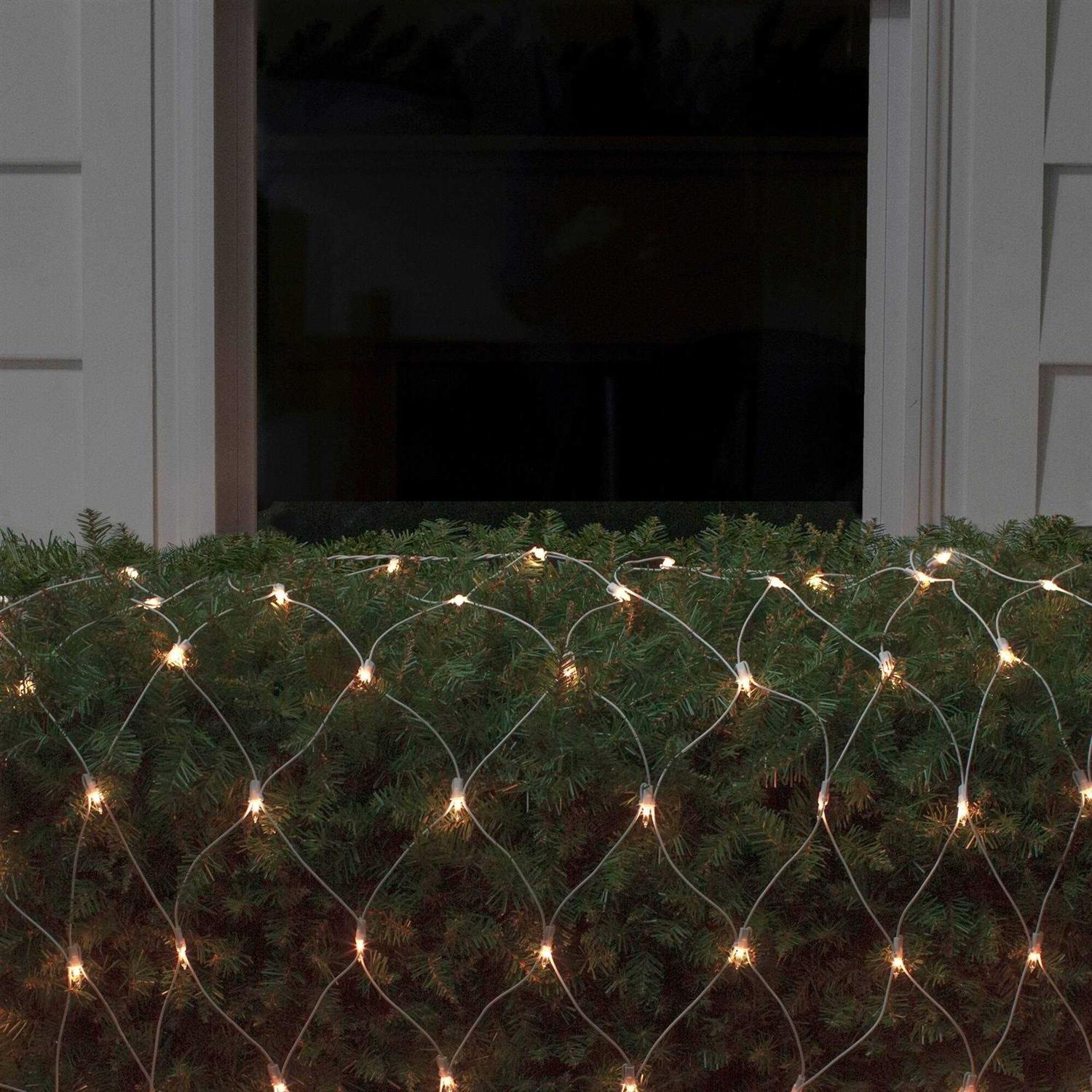 Northlight Clear Mini Net Style Christmas Lights - Image 4