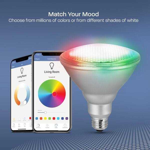 Feit Electric PAR38 Smart LED Light Bulb - Image 5