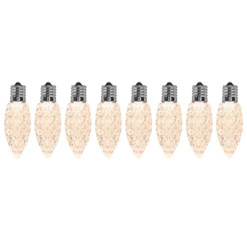 Gemmy Commercial Pro White LED C9 String Light Bulbs - Image 3