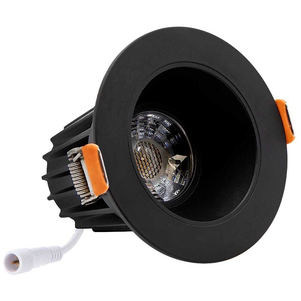 Maxxima 2 in. Slim Round Recessed Anti-Glare LED Downlight - Image 4