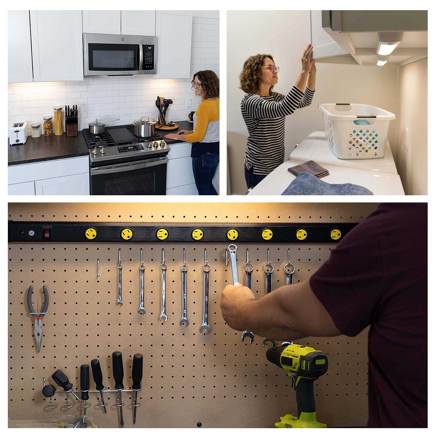 GE Battery Operated 24 in. LED Under Cabinet Light Bar - Image 3