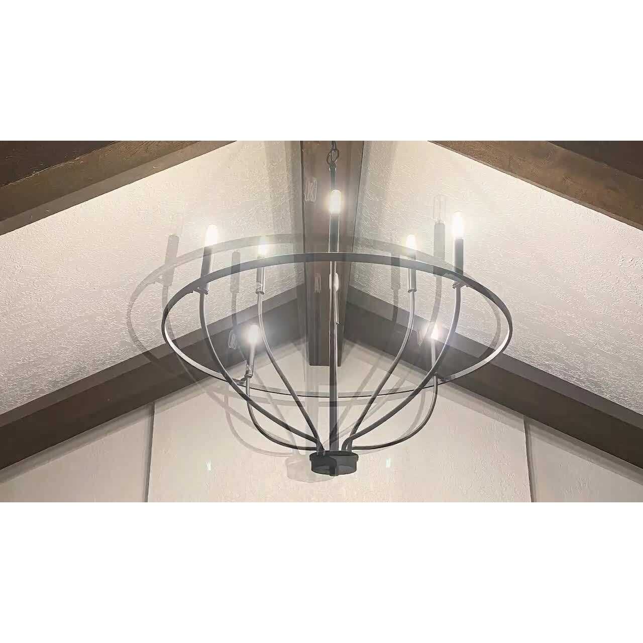 Feit Electric 60-Watt Equivalent G30 Dimmable Cage Filament Clear Glass E26 Vintage Edison LED Light Bulb - Image 4