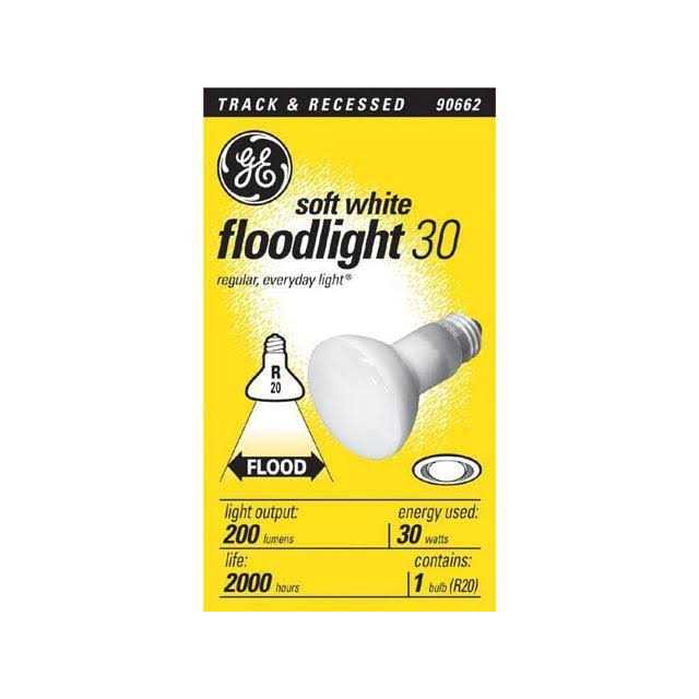 GE Track & Recessed Bulb, Soft White, Indoor Spot, 30 Watts - Image 5