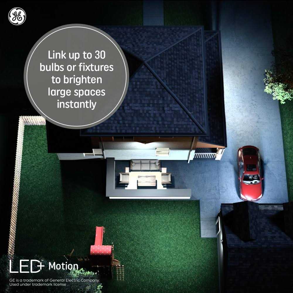 GE LED Flood Bulb Motion-Sensor - Image 5