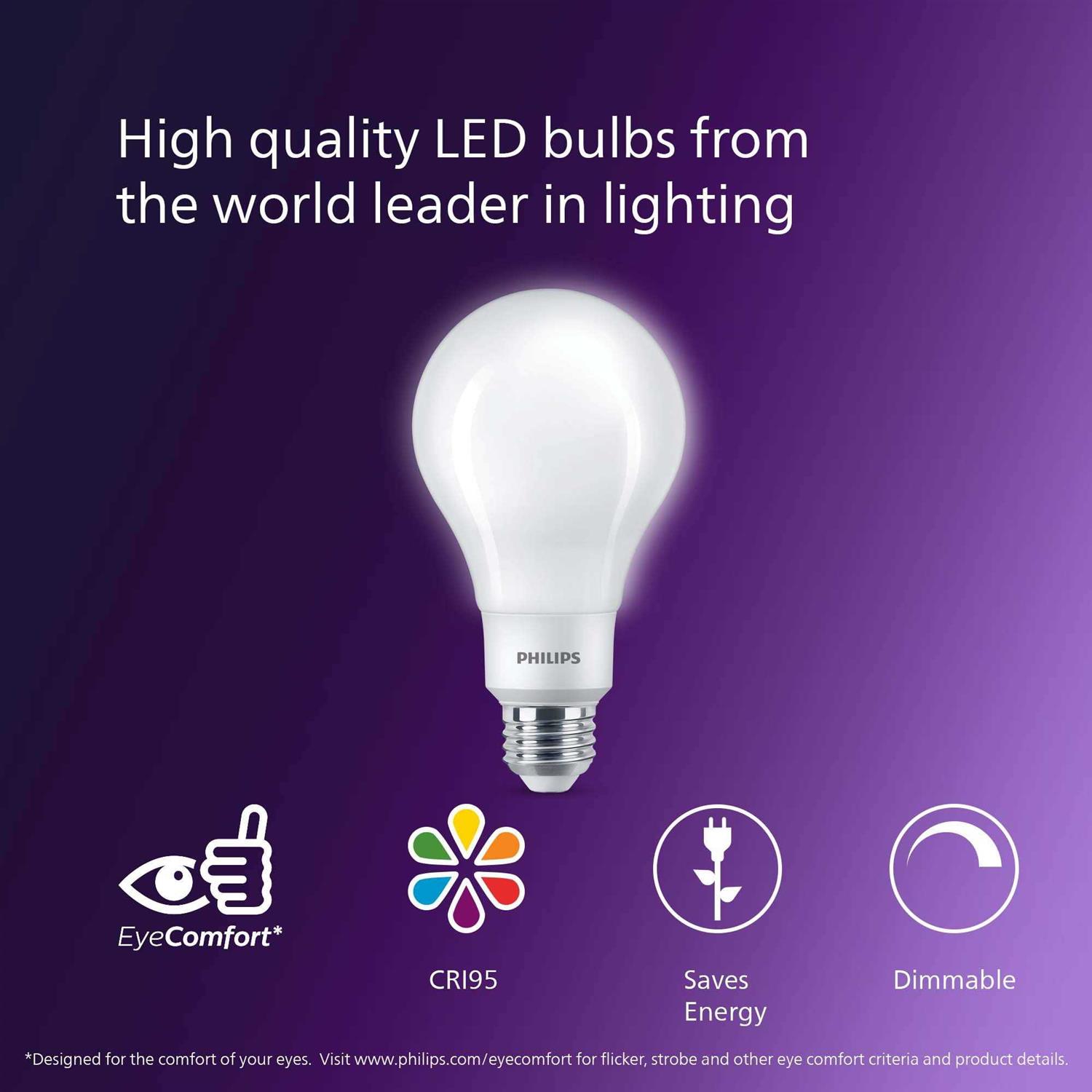 Philips A19 LED Light Bulb - Image 3