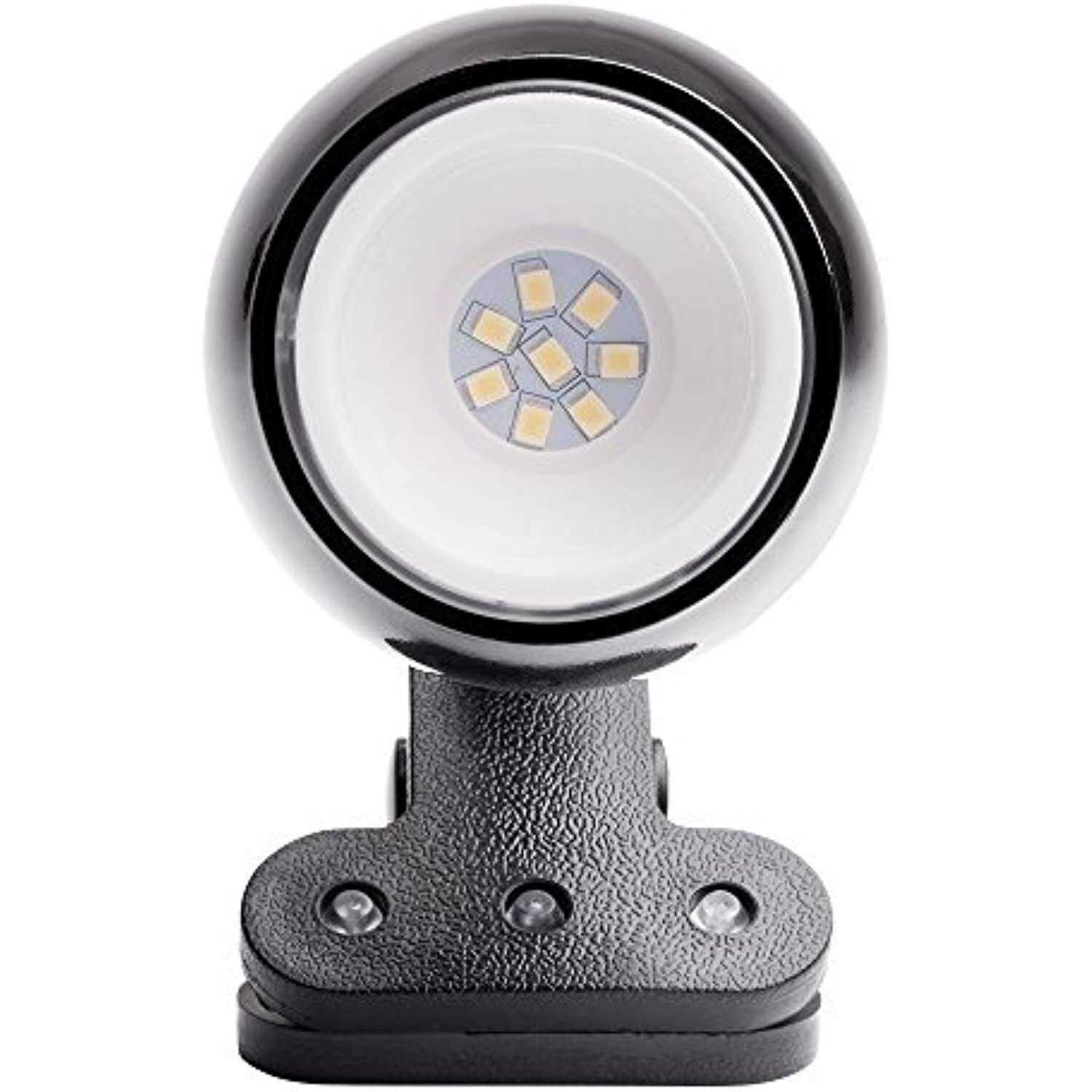 Newhouse Lighting Joe 4 in. Black Mini Clip-On Lamp NHCLP-JO-BK - Image 5