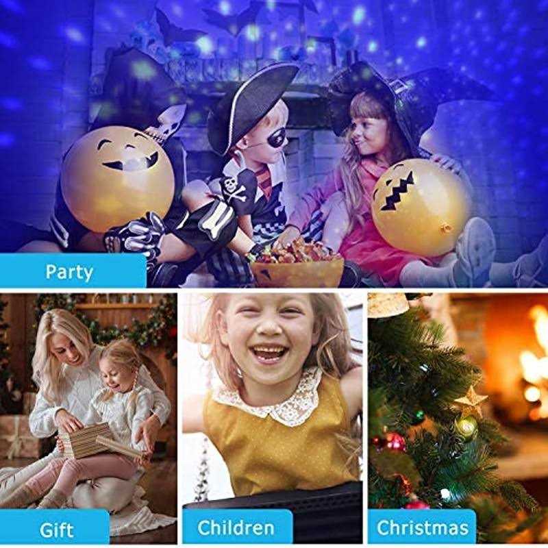 Night Light for Kids Fortally Kids Night Light Star Night Light Nebula Star Projector 360 Degree Rotation - Image 5