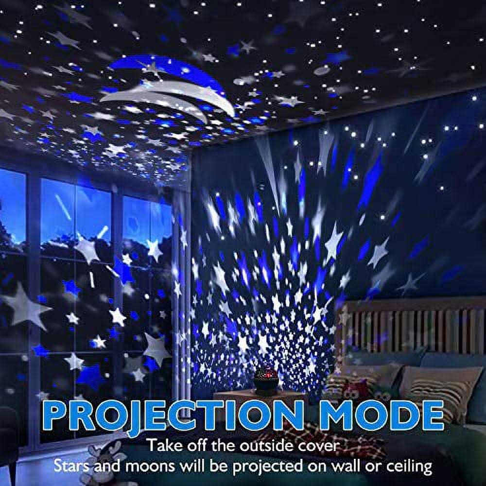 Night Light for Kids Fortally Kids Night Light Star Night Light Nebula Star Projector 360 Degree Rotation - Image 3