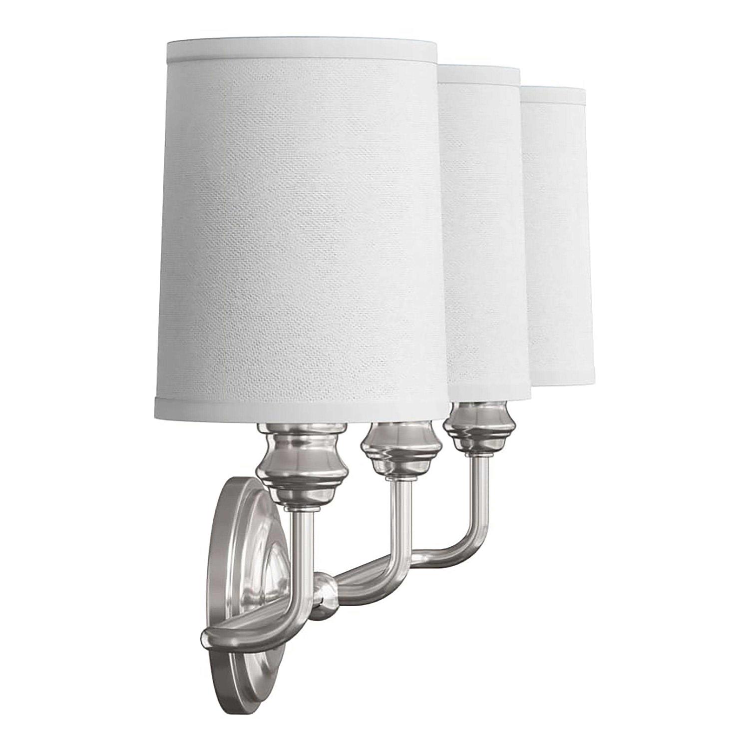 Poplin 3 Light 22 Wide Bathroom Vanity Light Signature Hardware - Image 3
