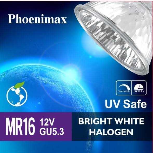 Gu5.3 Professional Halogen Bulb Quartz Dichroic Reflector Uv Stop Tempered Glass Cover dimmable for Indoor Outdoor spot - Image 5