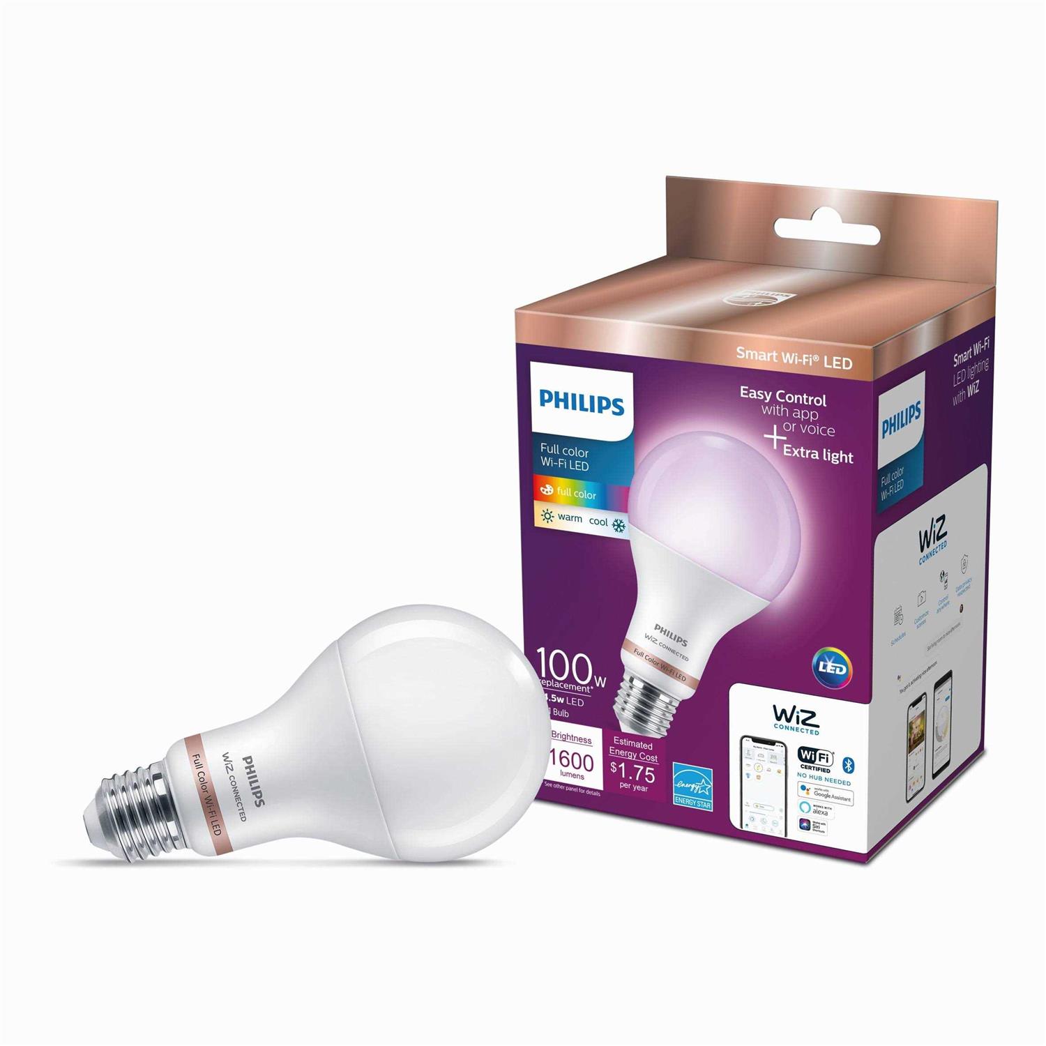 Philips Smart LED 100-Watt A21 General Purpose Light Bulb - Image 5