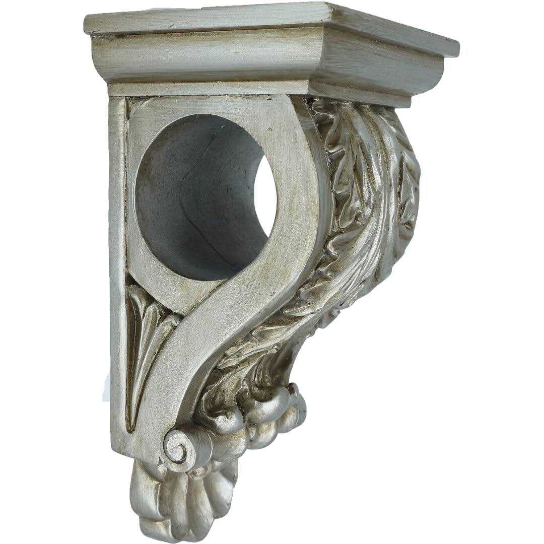 Franny Curtain Drapery Sconce Charlton Home Finish - Image 3