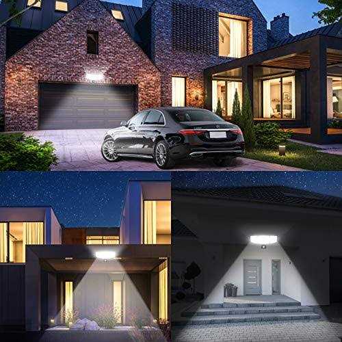 Ganiude 35W Plug in Flood Light Outdoor Motion Sensor Plug in LED Security Light with Remote Control - Image 4