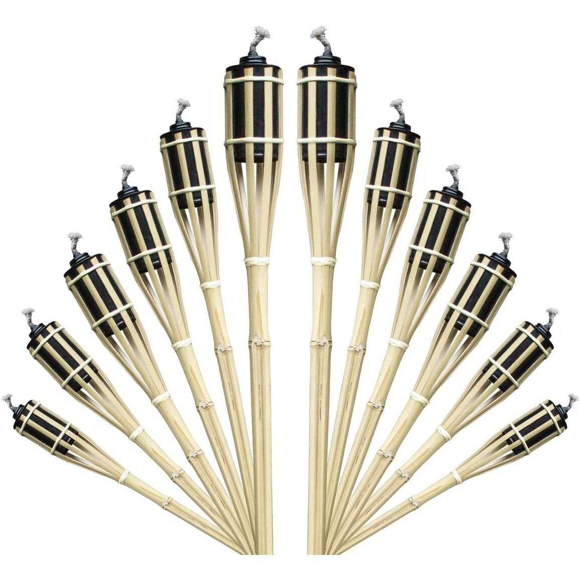 Matney Outdoor Metal Patio Torches - Image 4