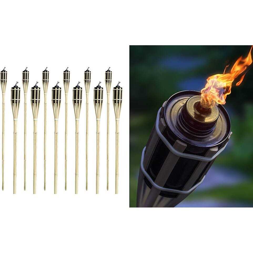 Matney Outdoor Metal Patio Torches - Image 5