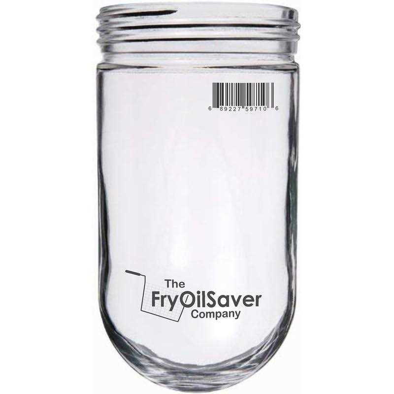 THE FRYOILSAVER COMPANY Glass Light Cover Safety Globe Guard for Kitchen Hood Light Bulb Cover - Image 4