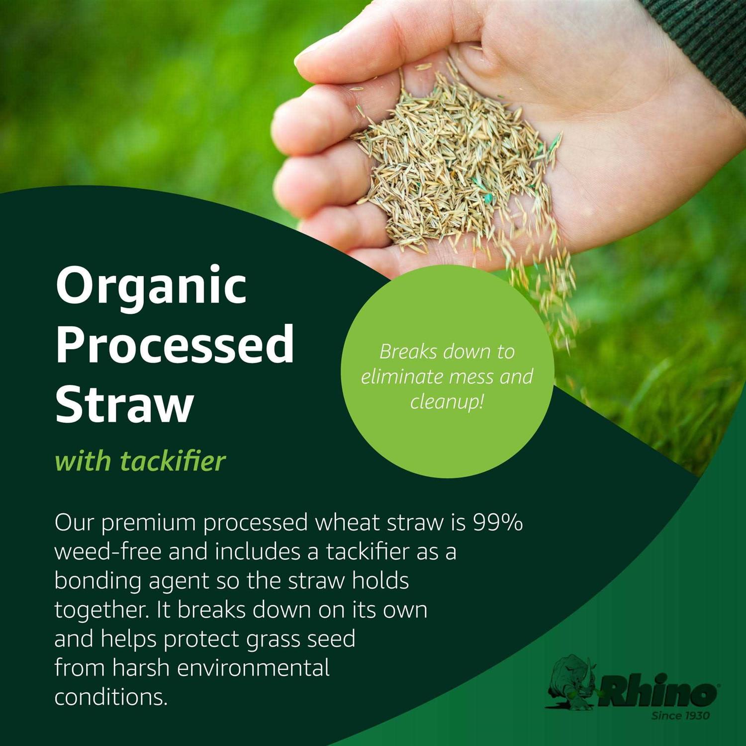 EZ Straw Seeding Mulch with Tack - Image 5