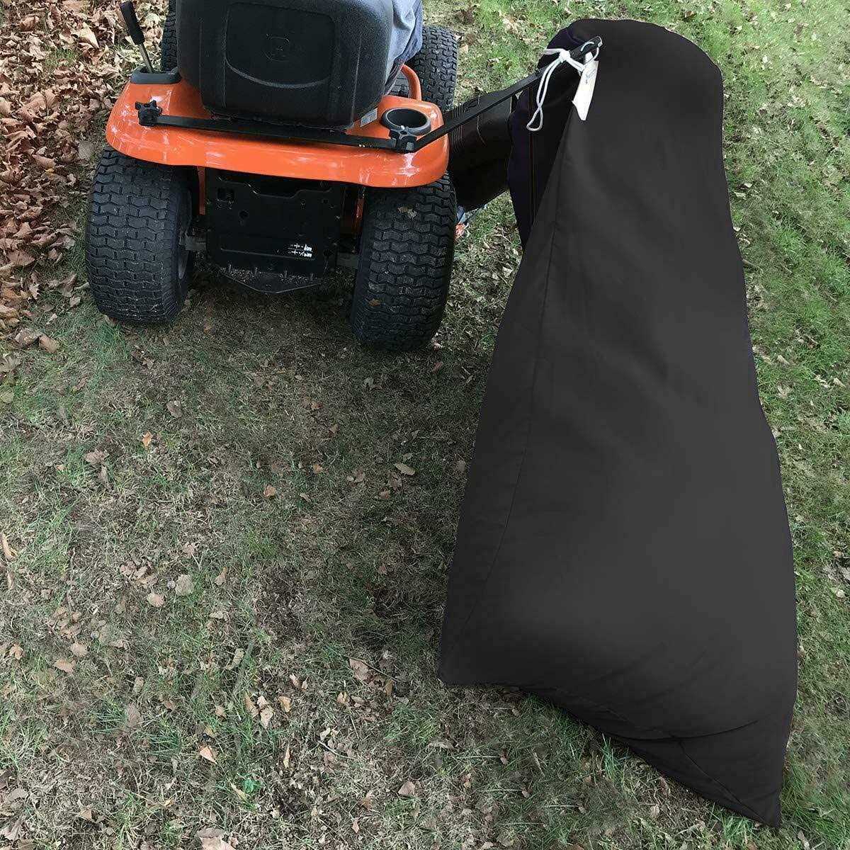 MAYTHON Lawn Tractor Grass Catcher Bag Leaf Bag Capacity 54 Cubic Feet Black - Image 3